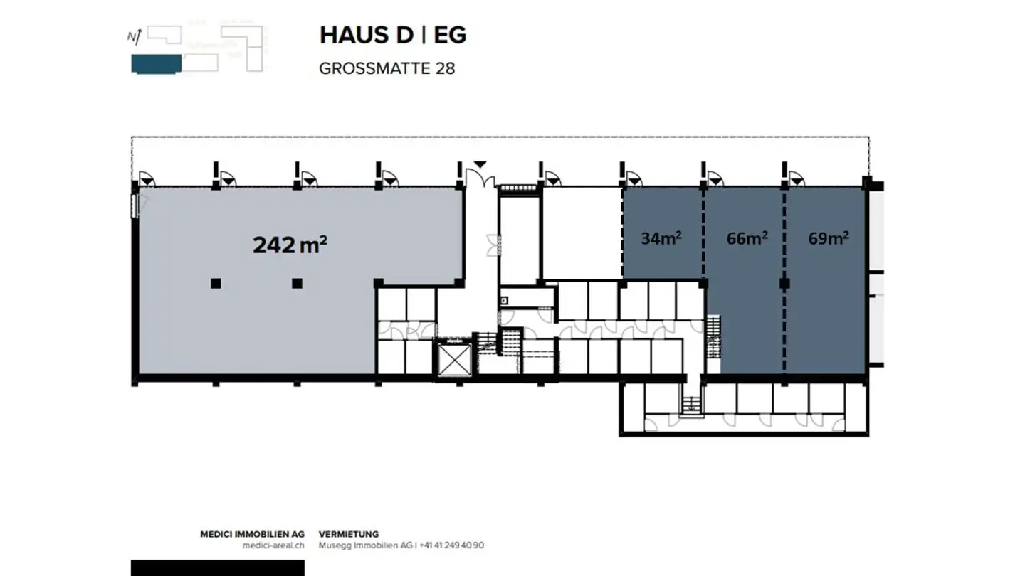 Commercial à louer - Grossmatte 28, 6014 Luzern - Photo 4