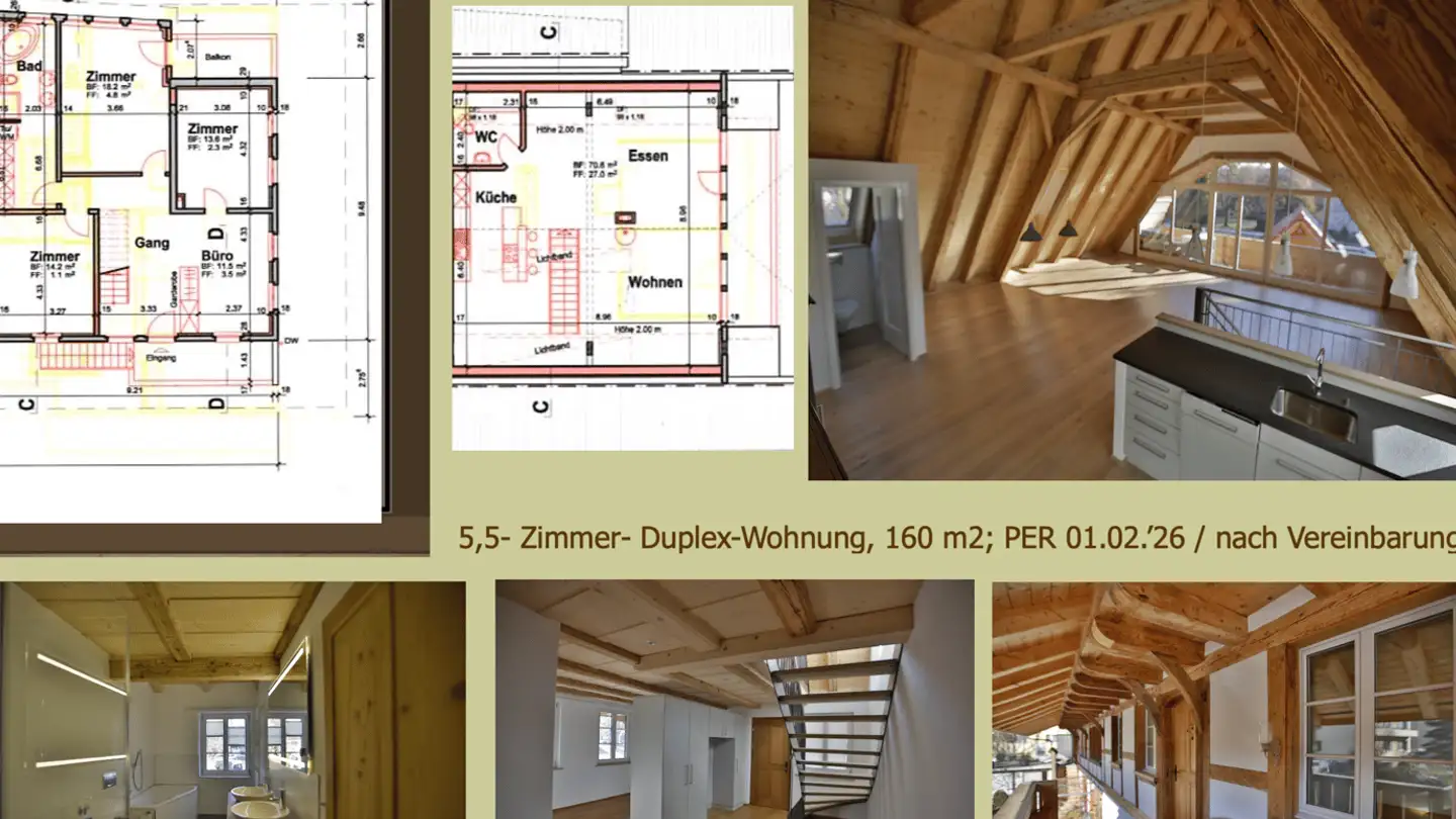 Maisonette mieten - Herrengasse 25, 3250 Lyss