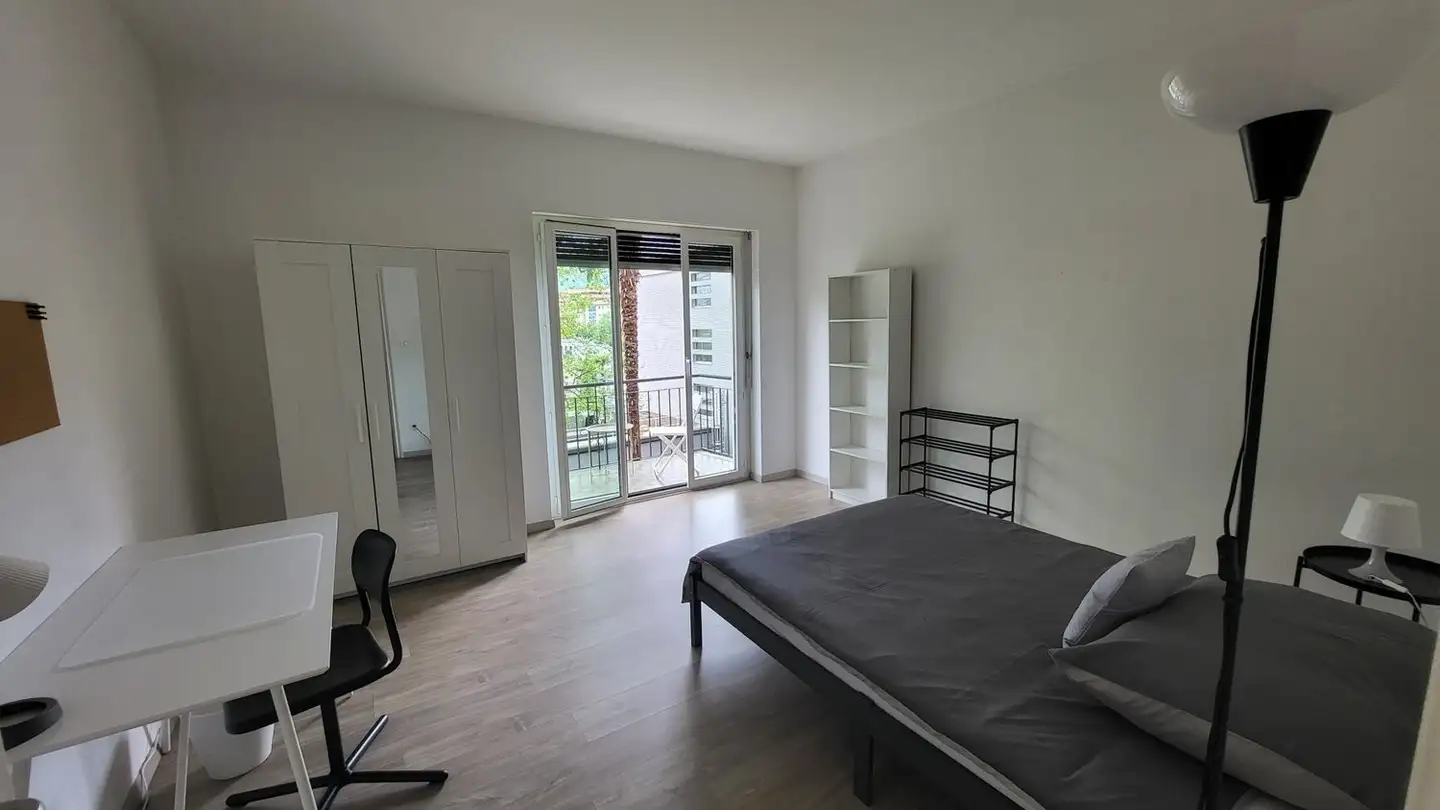Single room for rent - Via A. e O. Torricelli 15, 6900 Lugano - Photo 2