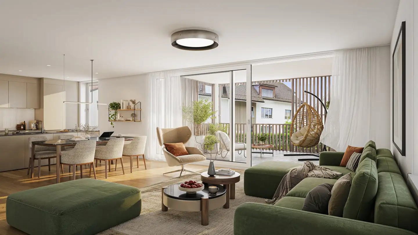 Wohnung mieten - Zürichstrasse 60b, 8606 Nänikon