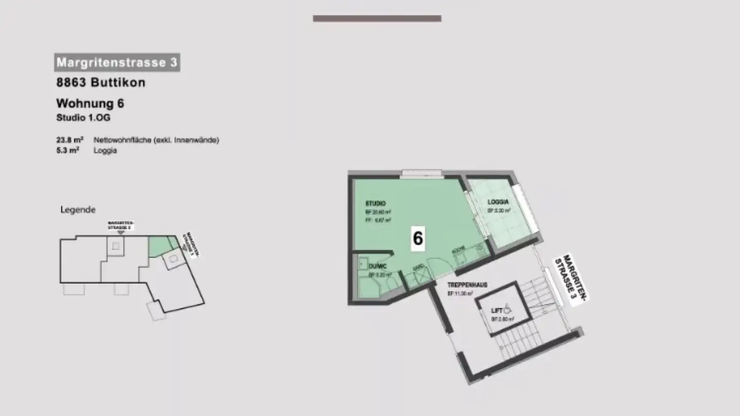 Wohnung mieten - 8863 Buttikon SZ