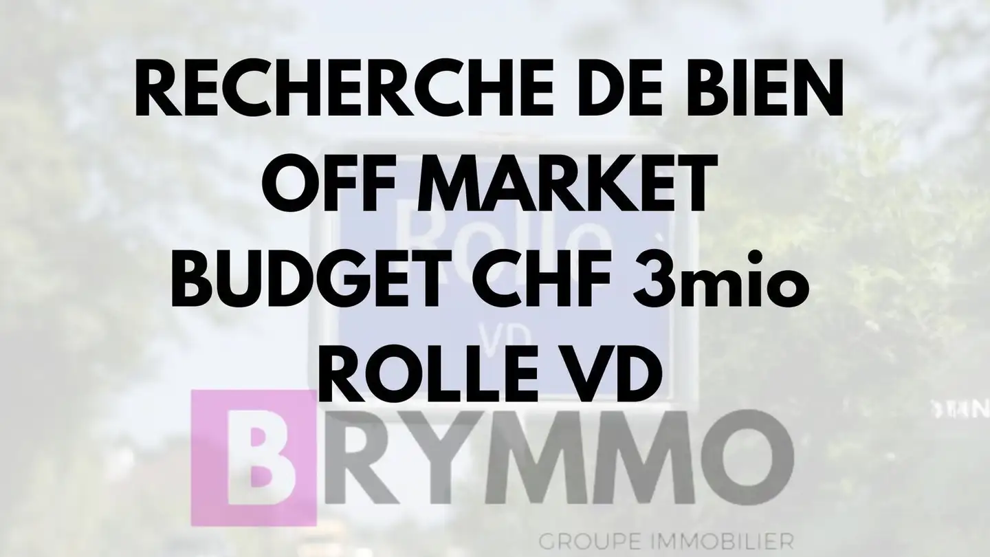 Single house for sale - 1180 Rolle