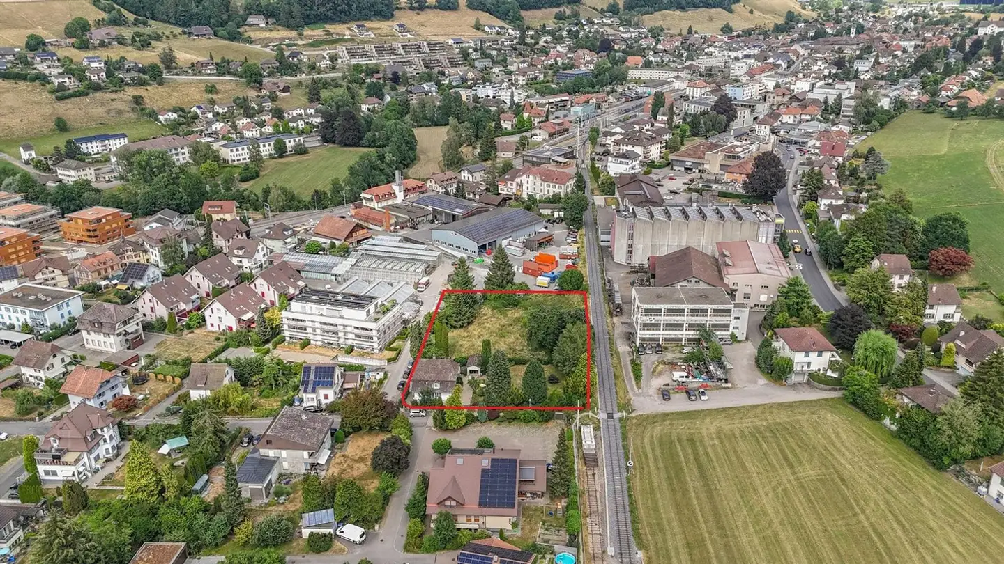 Terrain constructible à vendre - Feldstrasse 9, 4950 Huttwil