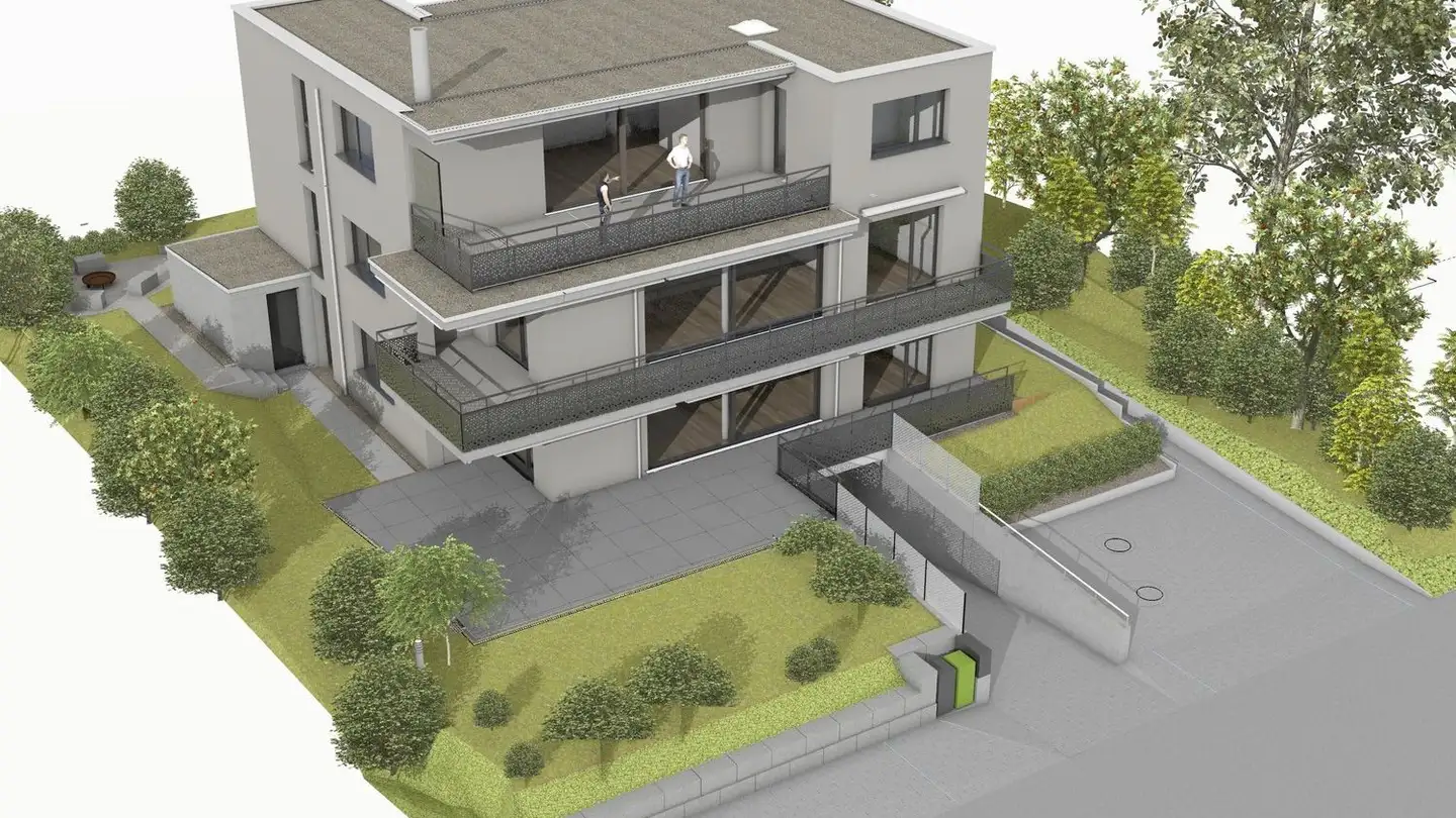 Appartement à louer - Kaltackerstrasse 10, 8908 Hedingen