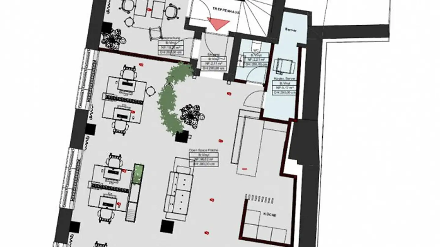 Bürofläche mieten - Hutgasse 2, 4001 Basel