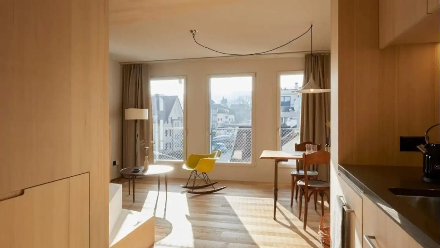 Appartement meublé à louer - Girhaldenstrasse 20, 8048 Zürich