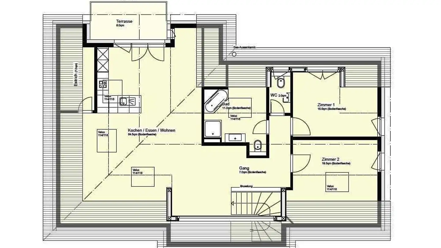 Appartement à louer - Birseckstrasse 8, 4142 Münchenstein - Photo 2