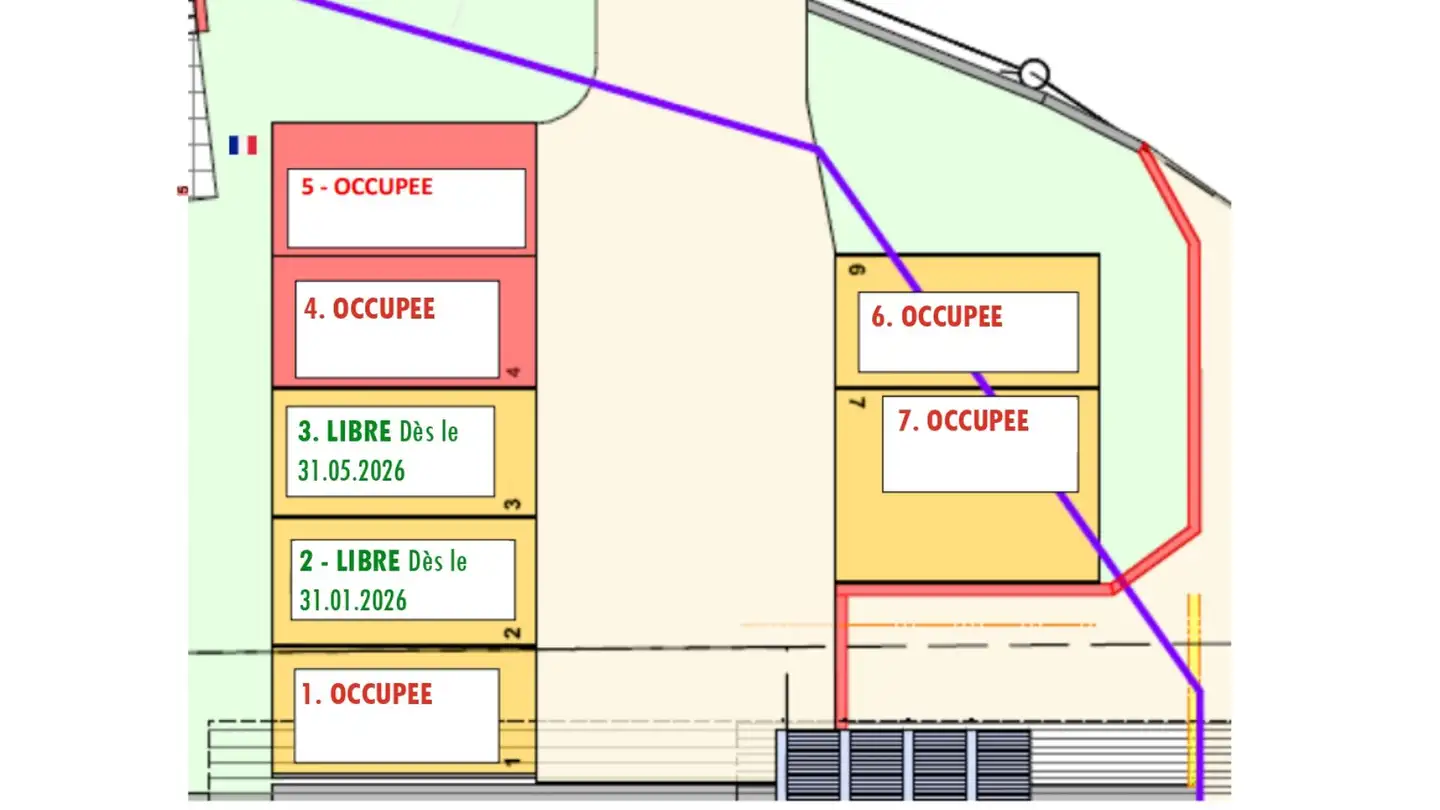 Parcheggio esterno in affitto - Chemin Du Collège 4, 1884 Villars-sur-Ollon - Foto 2
