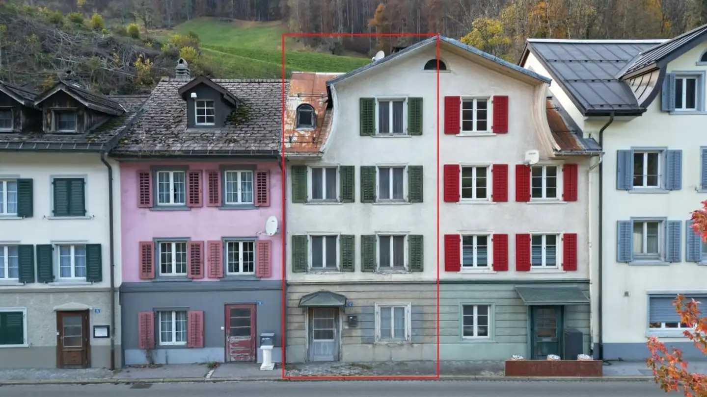 Row house for sale - Hauptstrasse 12, 8775 Luchsingen