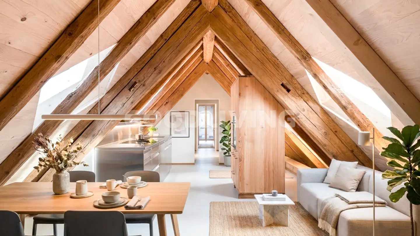 Dachgeschosswohnung mieten - 8955 Oetwil an der Limmat