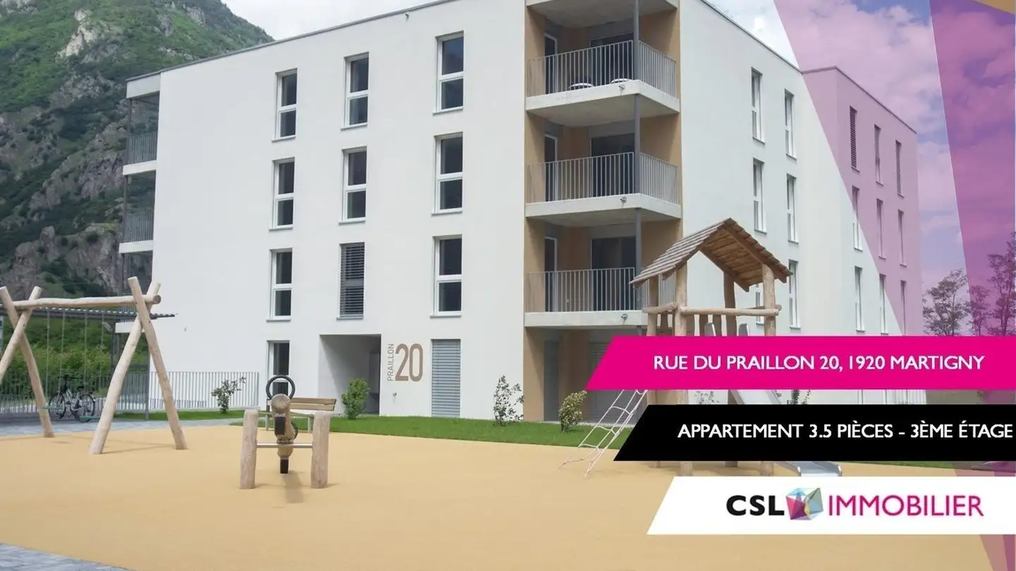 Apartment for rent - Rue Du Praillon 12, 1920 Martigny