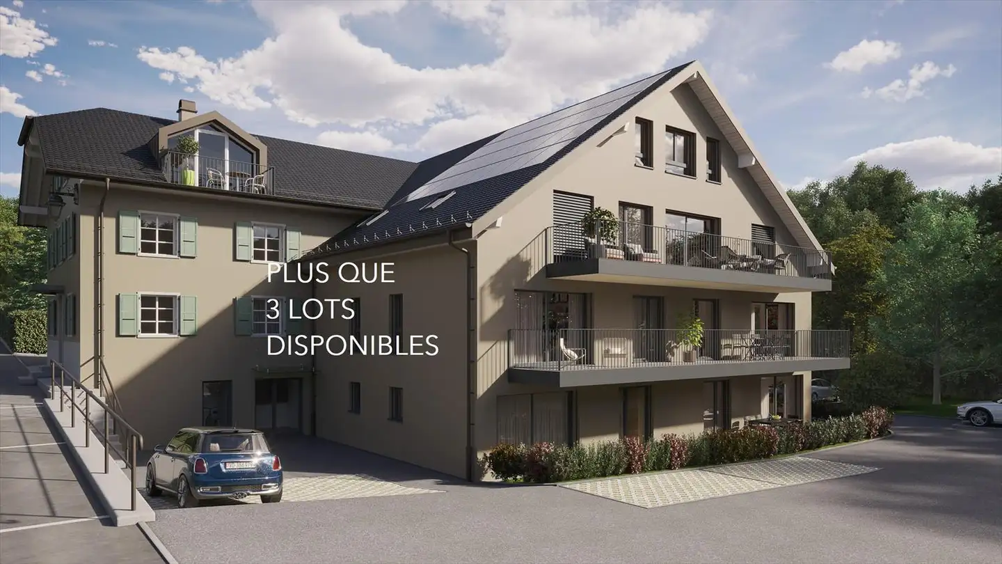 Appartement en terrasse à vendre - Chemin De La Poya 6, 1610 Oron-la-Ville