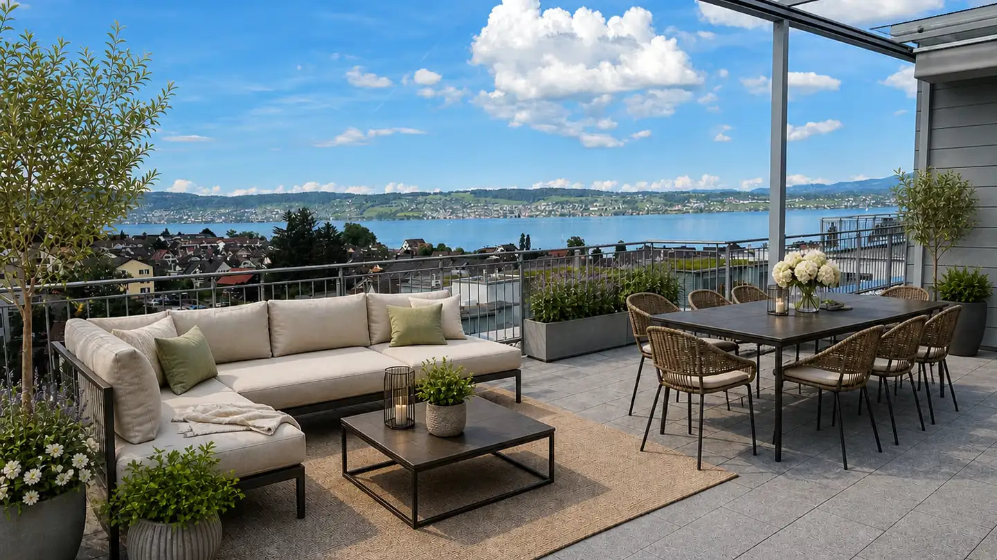 Penthouse for rent - Mülibachstrasse 7, 8805 Richterswil