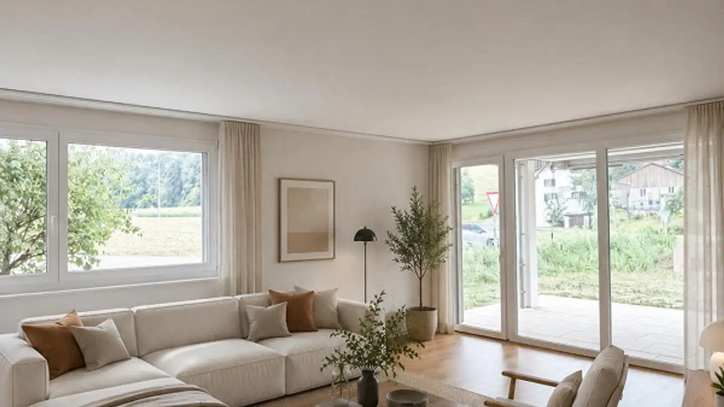 Wohnung mieten - Müligässli 1, 5723 Teufenthal AG - Foto 2