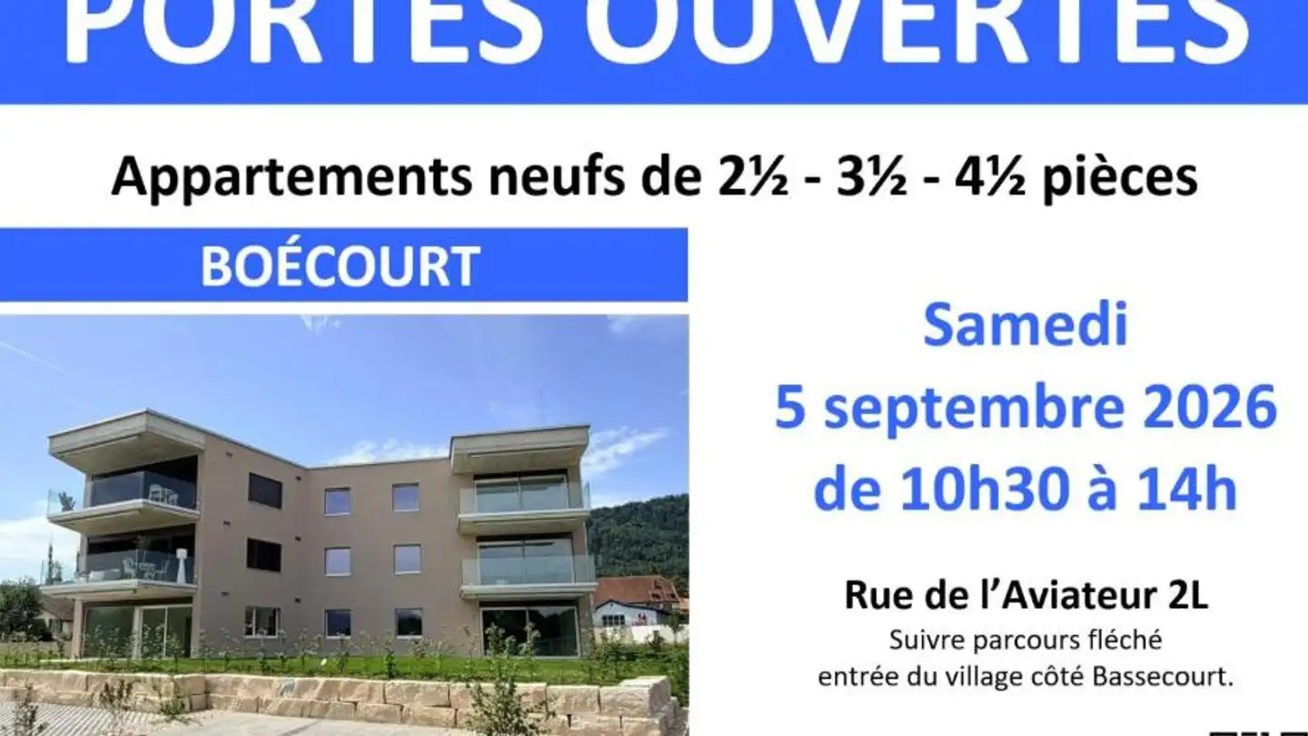 Appartement à vendre - 2856 Boécourt