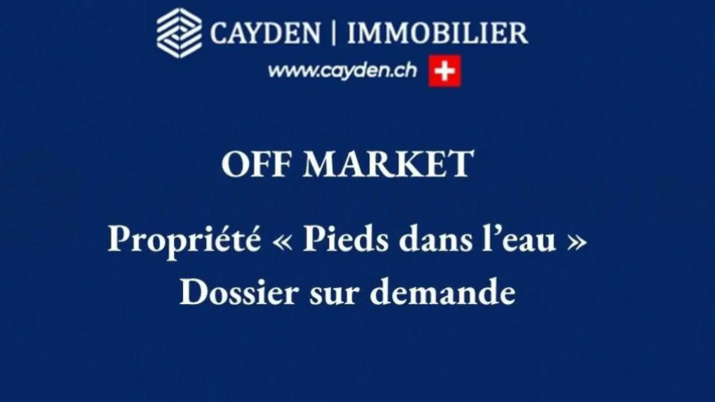 Maison individuelle à vendre - 1260 Nyon