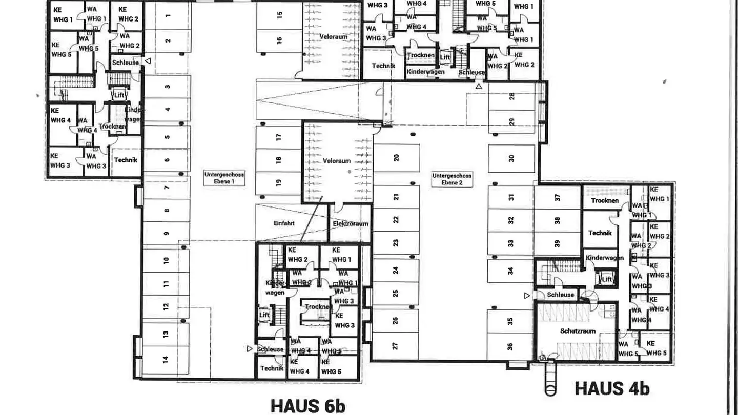 Underground parking space for rent - Mühleacker, 6042 Dietwil