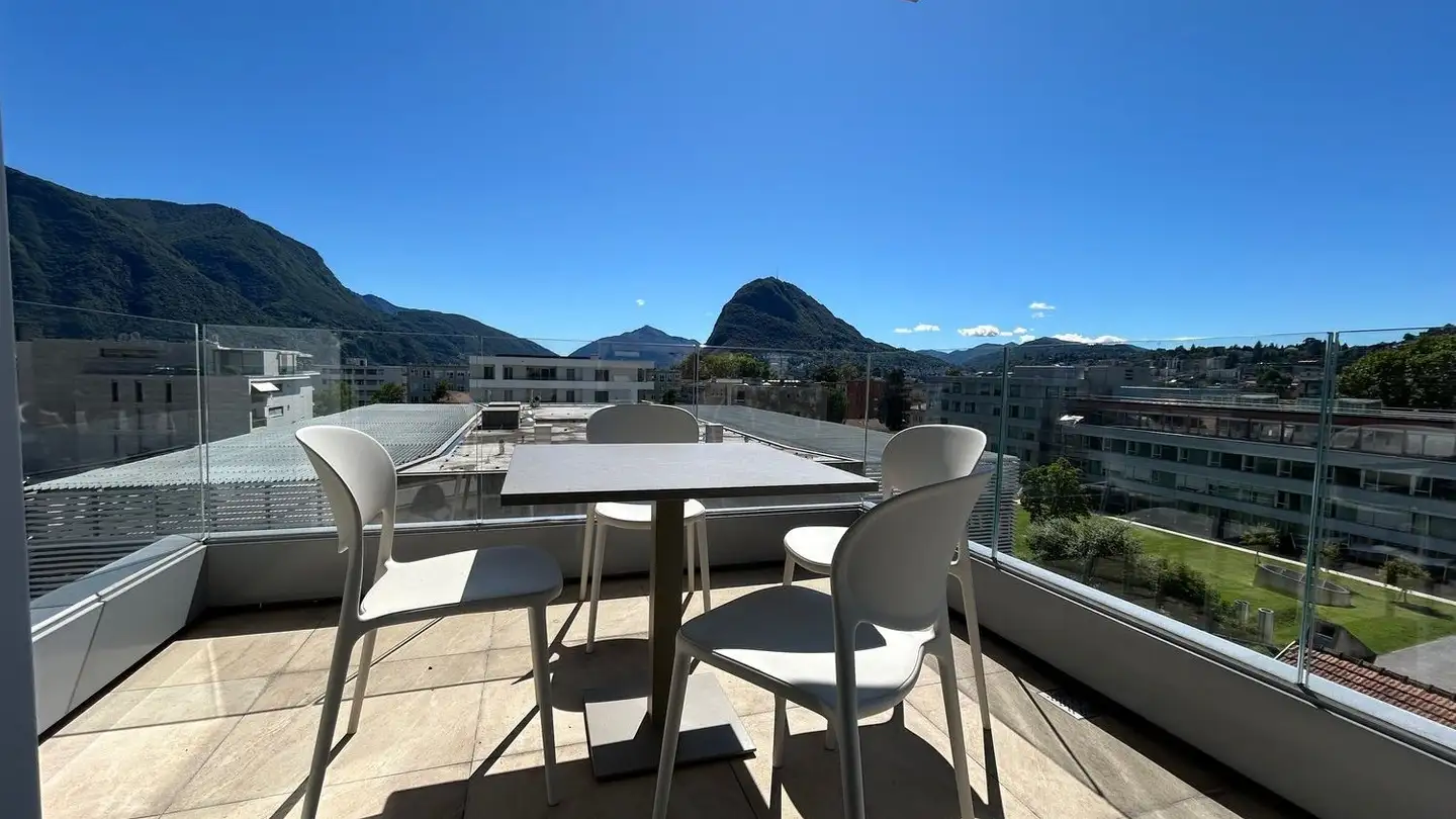 Attic flat for rent - Via agli Orti 10, 6962 Viganello