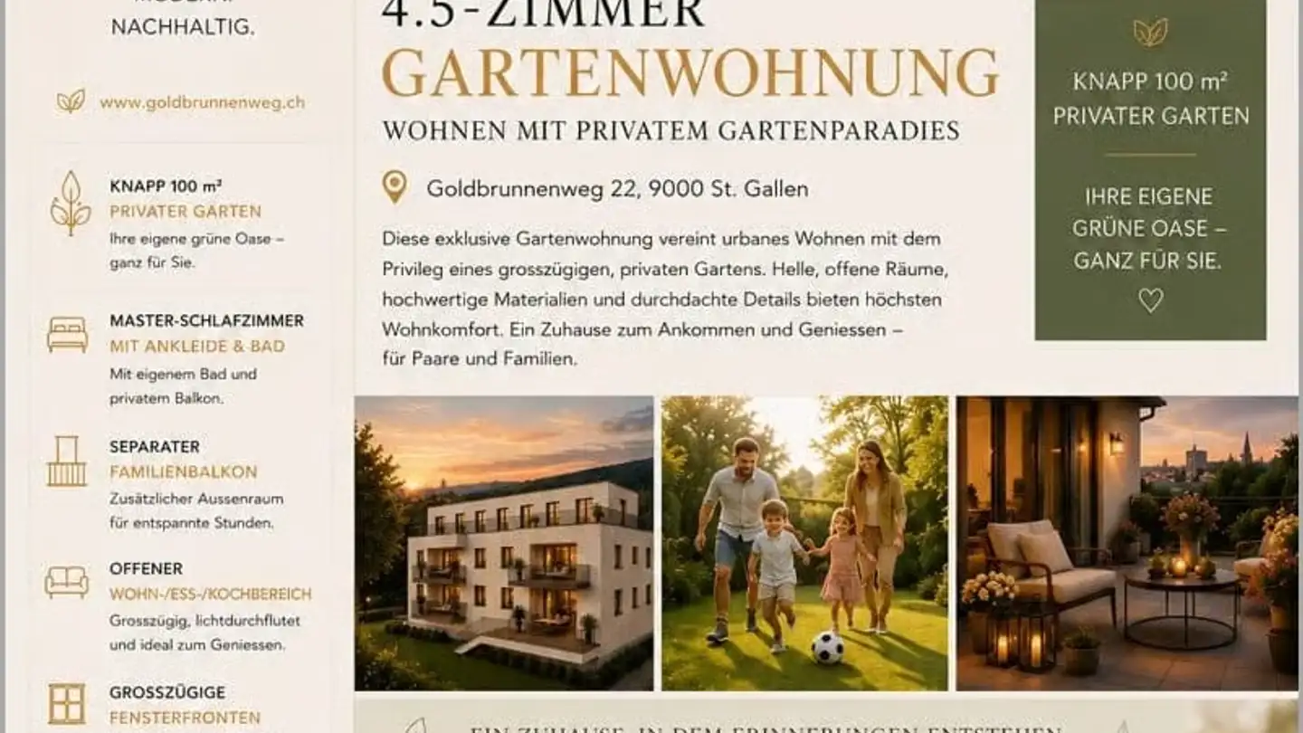 Apartment for sale - Goldbrunnenweg 22, 9000 St. Gallen - Photo 2