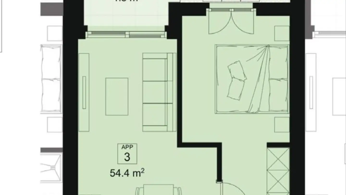 Wohnung mieten - Viale Moesa 60, 6517 Arbedo