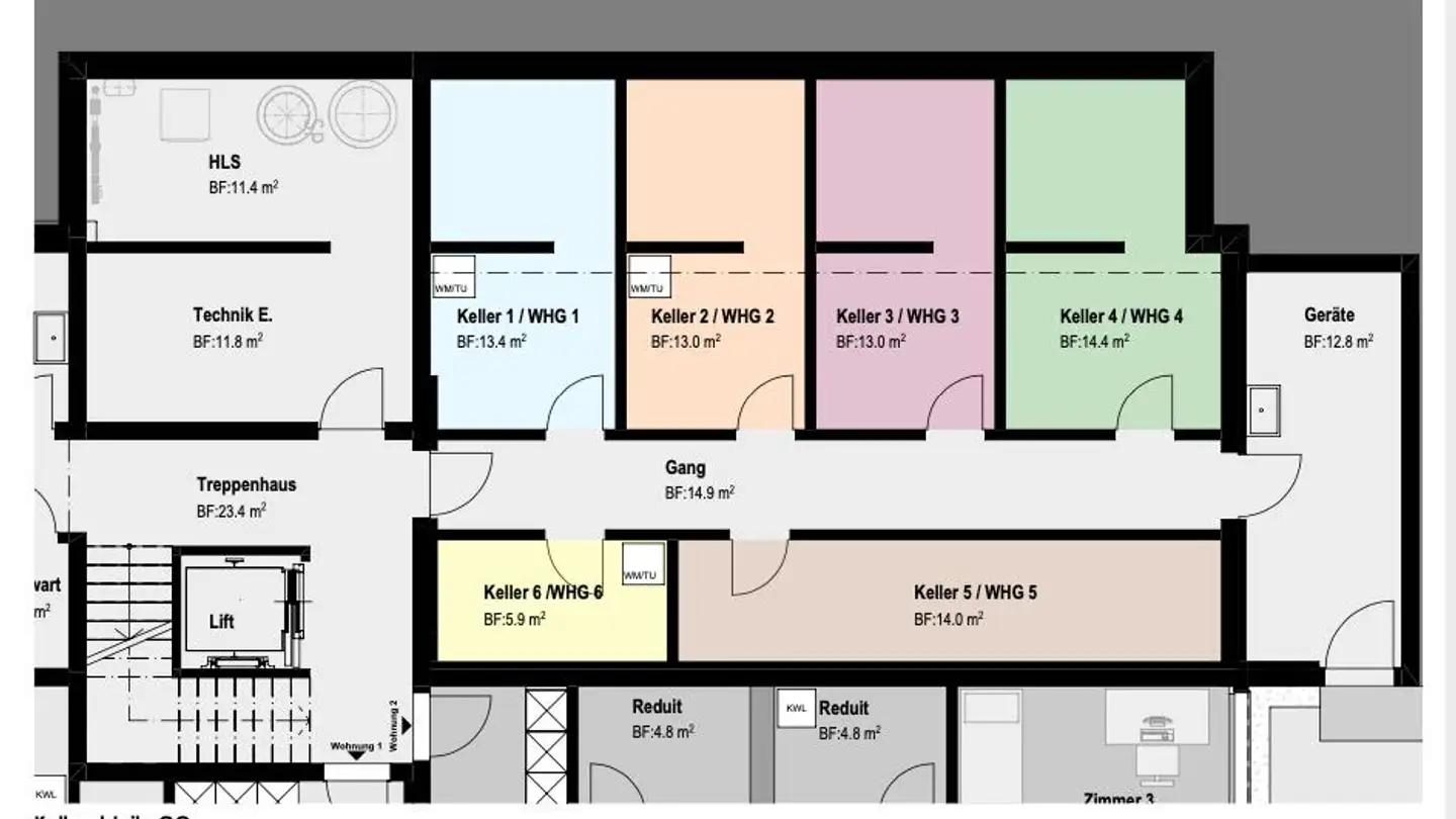 Appartement à louer - 8832 Wollerau - Photo 2