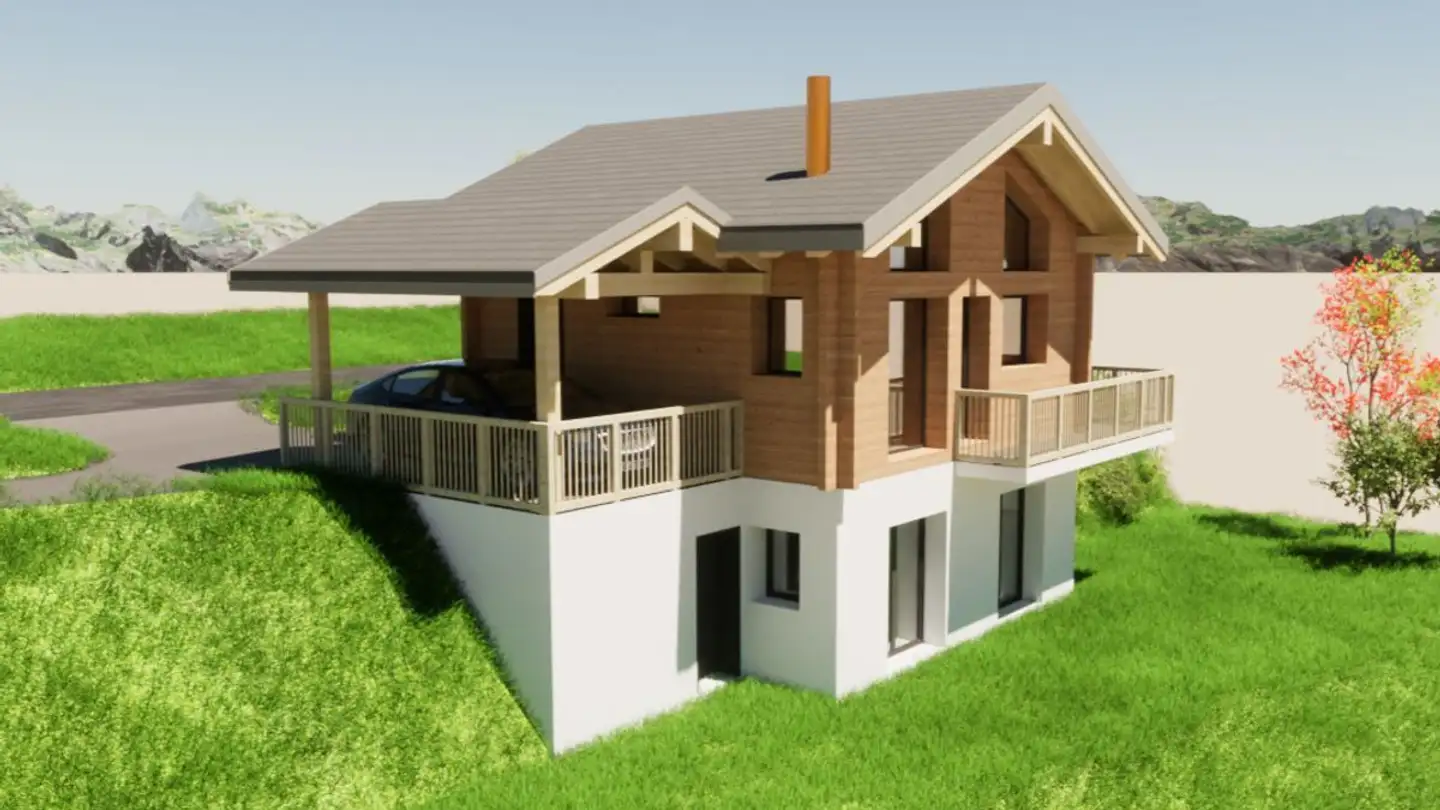 Chalet à vendre - Route De Volovron, 1983 Evolène