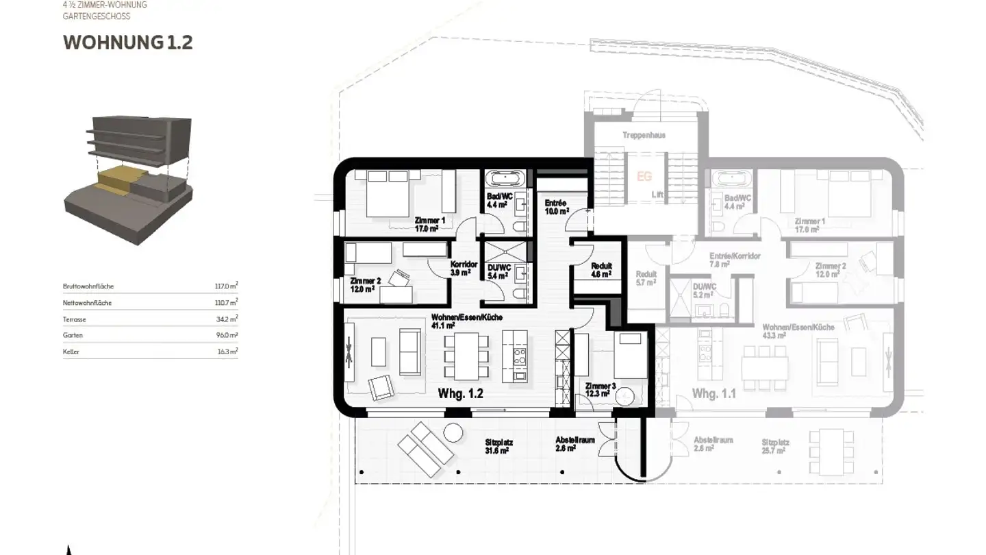 Apartment for sale - Blattenstrasse 7, 8634 Hombrechtikon - Photo 3