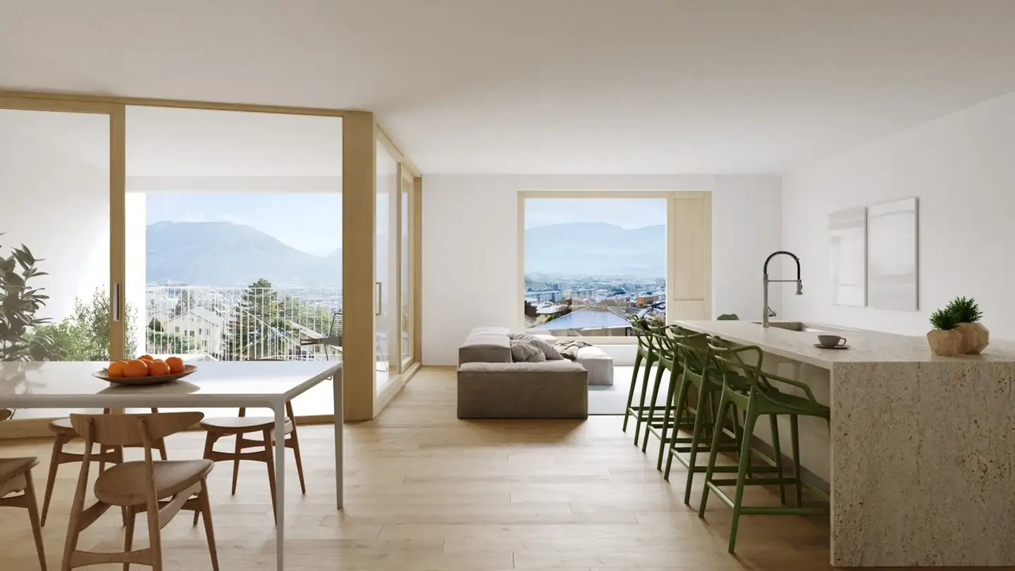 Einfamilienhaus kaufen - Corniche Du Soleil, 3960 Muraz (Sierre)