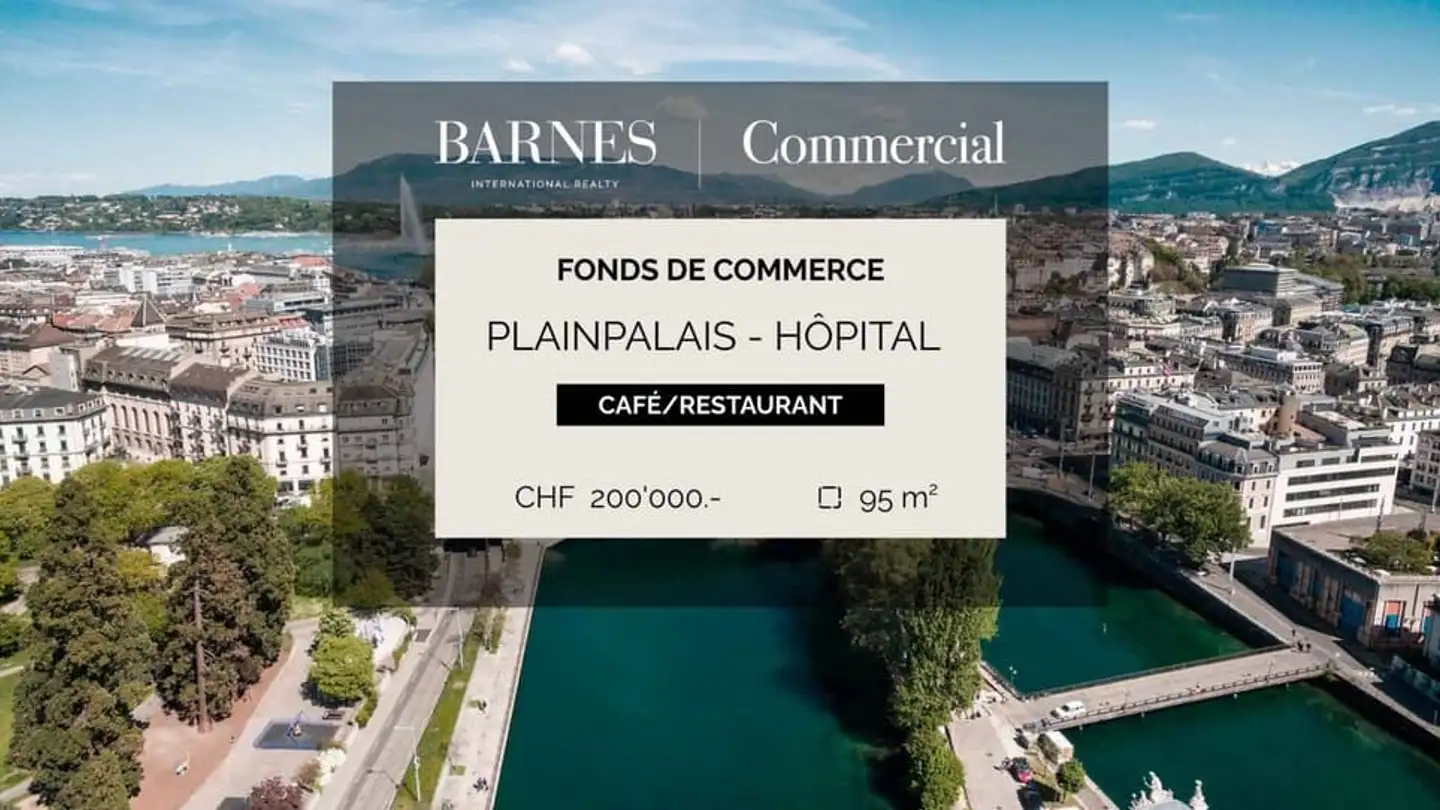 Commercial à vendre - 1205 Genève