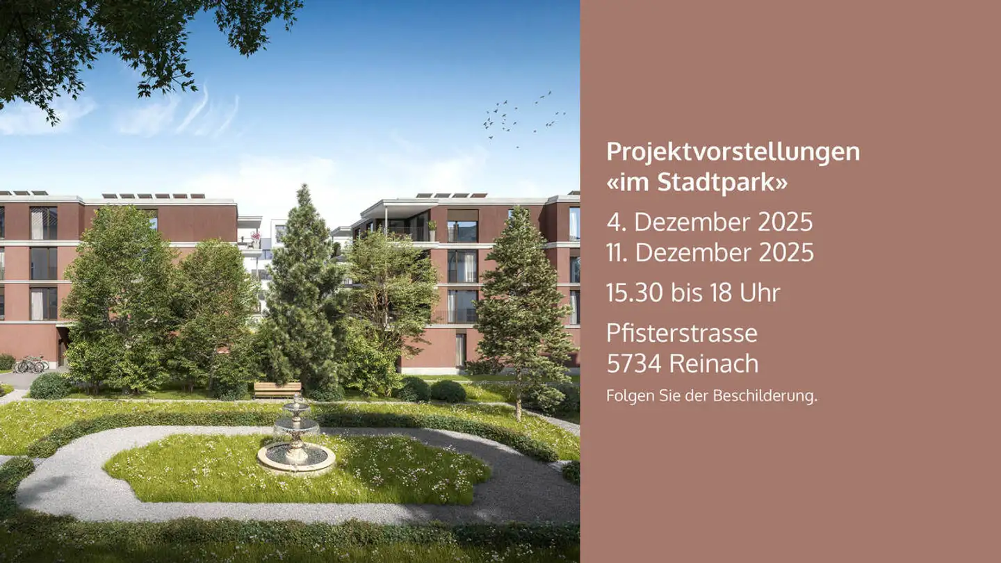 Apartment for sale - Pfistergasse 3a, 5734 Reinach AG