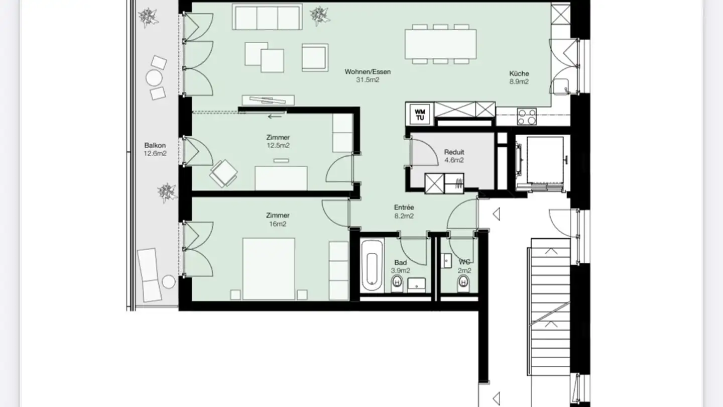 Appartamento in affitto - 8600 Dübendorf - Foto 2