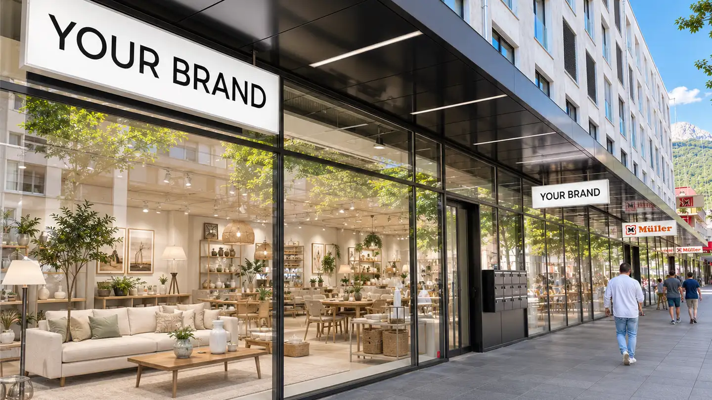 Magasin à louer - Bahnhofstrasse 47, 9470 Buchs SG - Photo 2