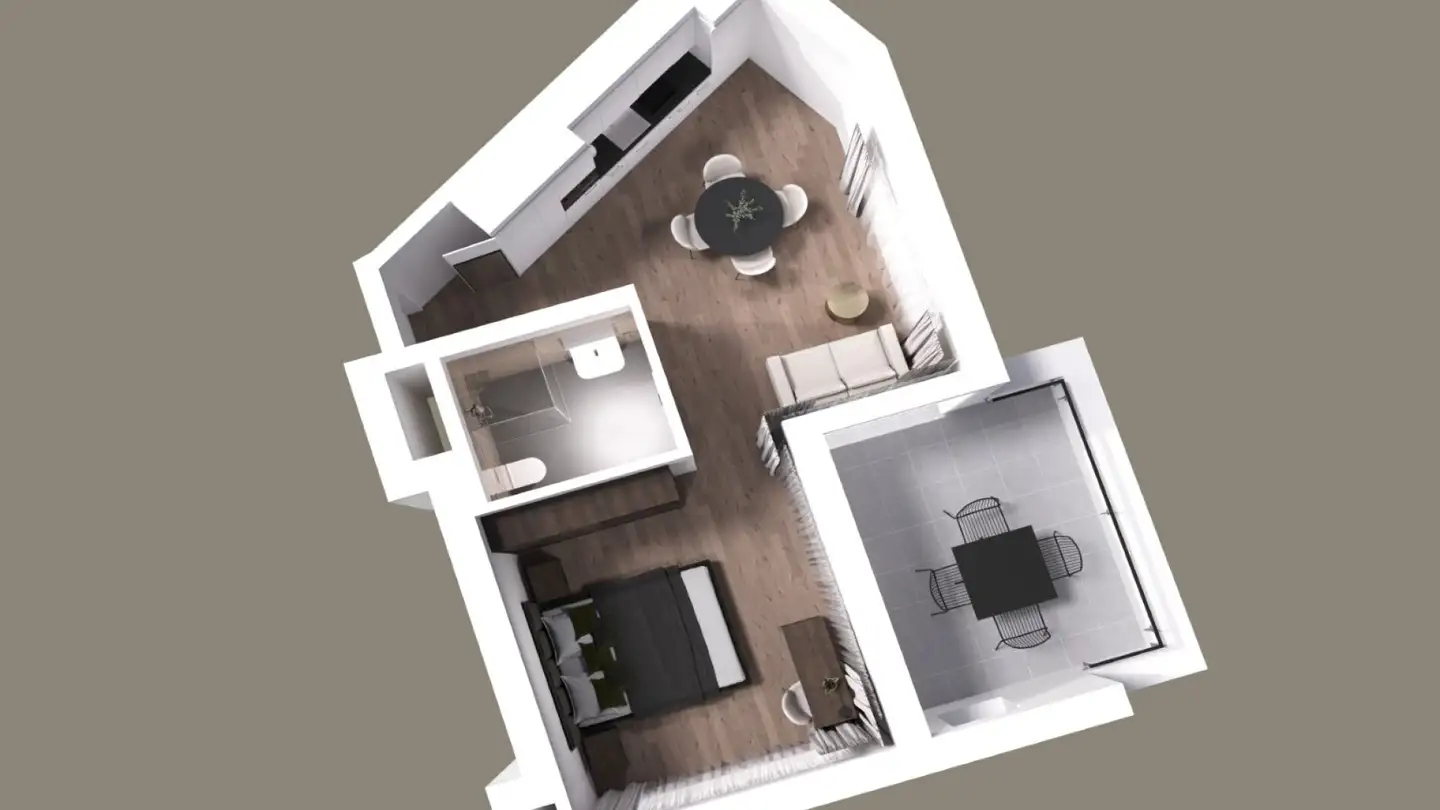 Apartment for rent - Schlachthausstrasse, 2540 Grenchen - Photo 2