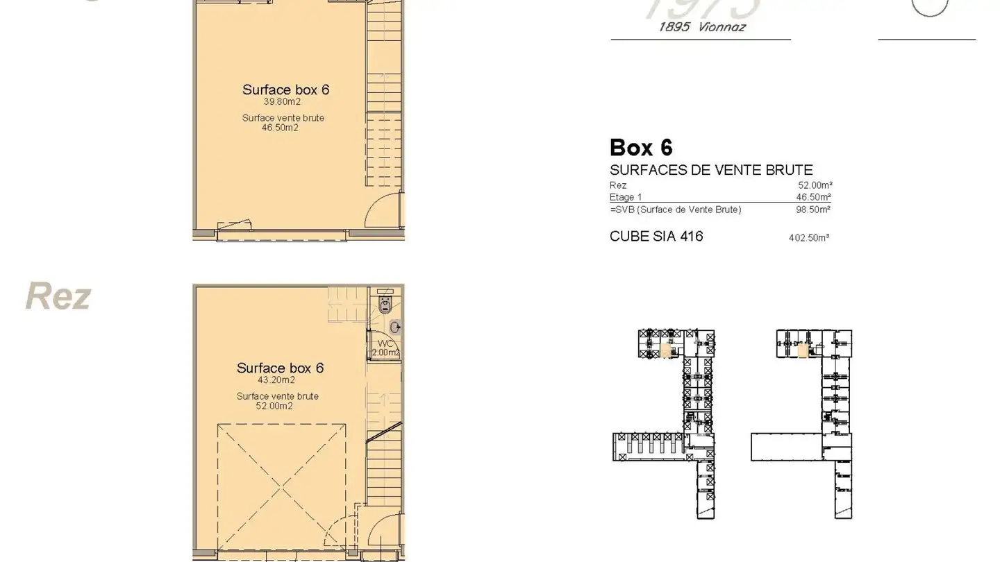 Commercial for sale - 1895 Vionnaz