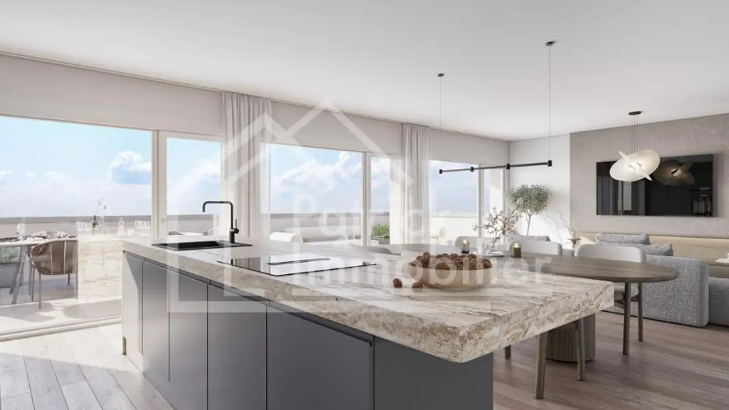 Terrassenwohnung kaufen - Route de la Bagne 13, 1753 Matran - Foto 3