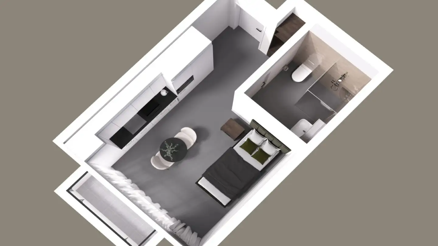 Wohnung mieten - Schlachthausstrasse 58, 2540 Grenchen - Foto 2