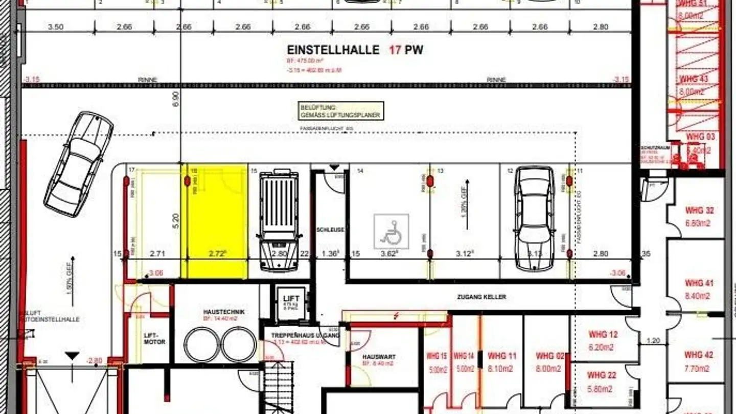 Garage individuel à louer - Ackerstrasse 21, 8005 Zürich - Photo 3