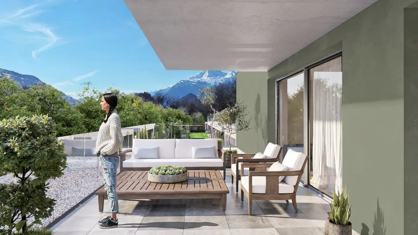 Attique à vendre - Chemin Du Clos, 1958 Uvrier - Photo 4