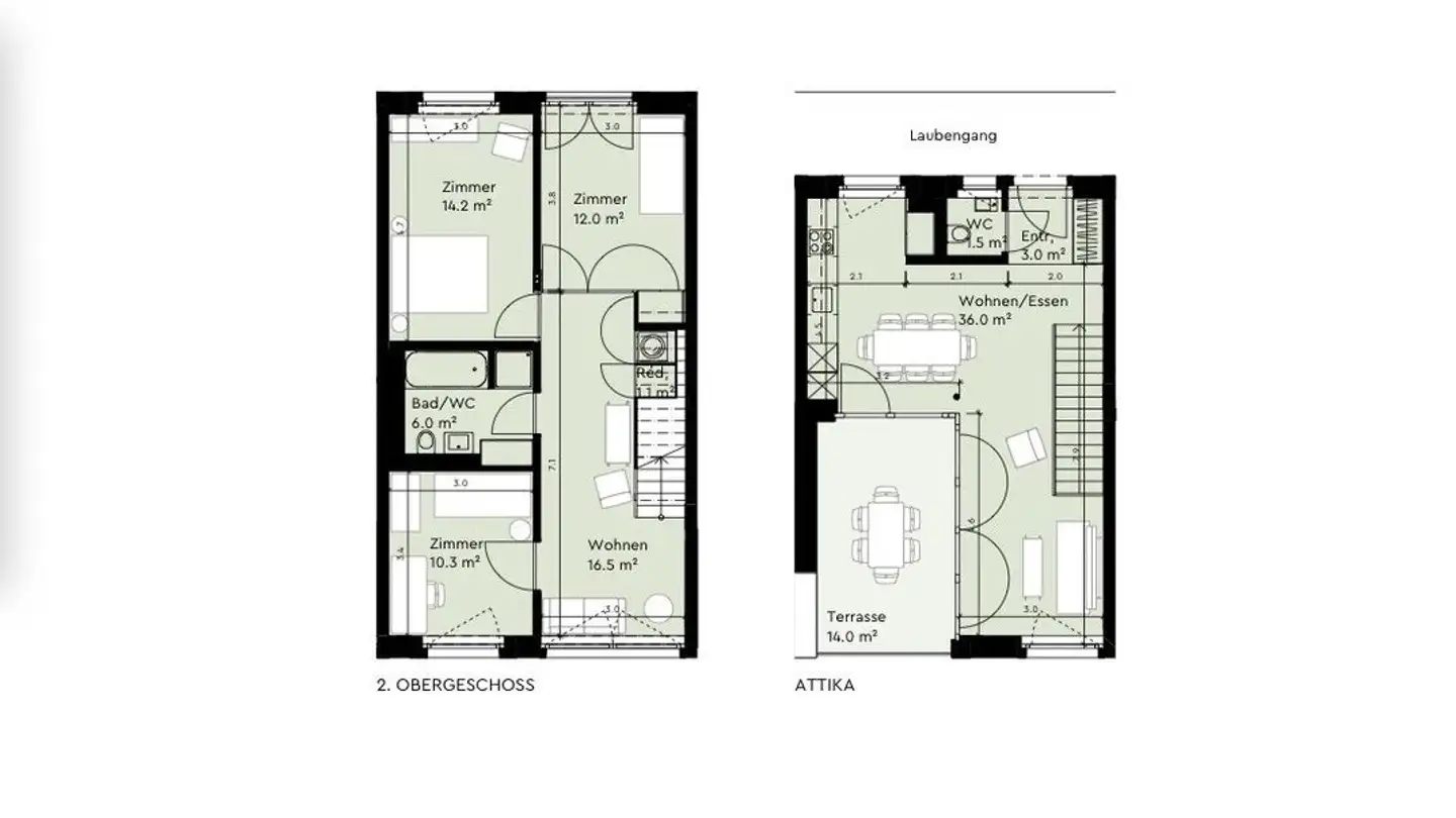 Appartement à louer - Solistrasse 68, 8180 Bülach - Photo 2