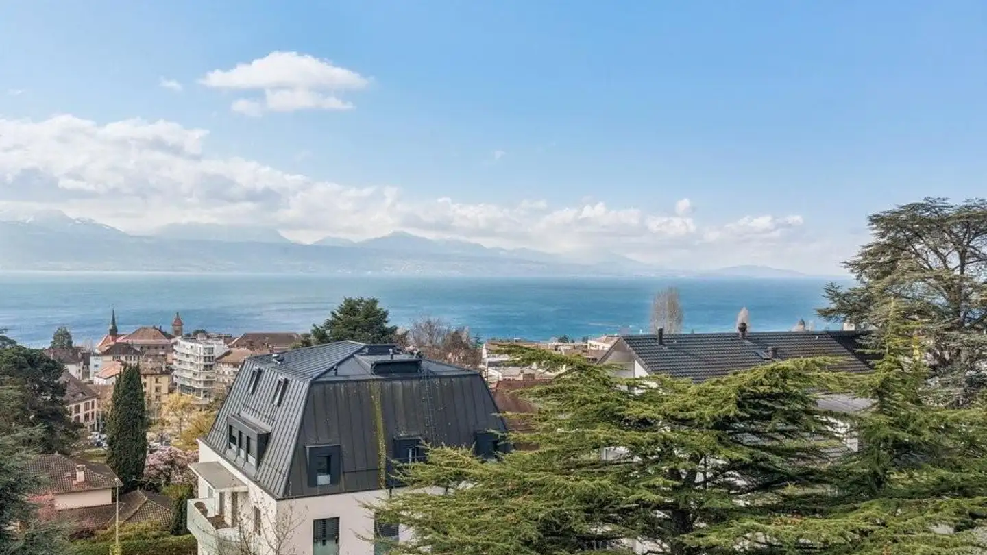 Penthouse for rent - Chemin Du Fau-Blanc 2b, 1009 Pully