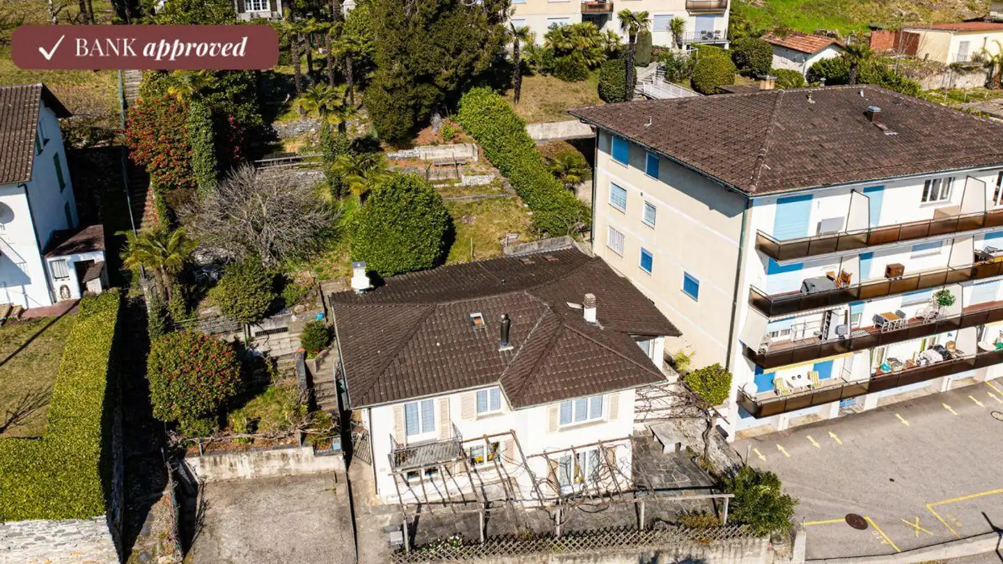 Constructible plot for sale - Via Al Parco 13, 6644 Orselina