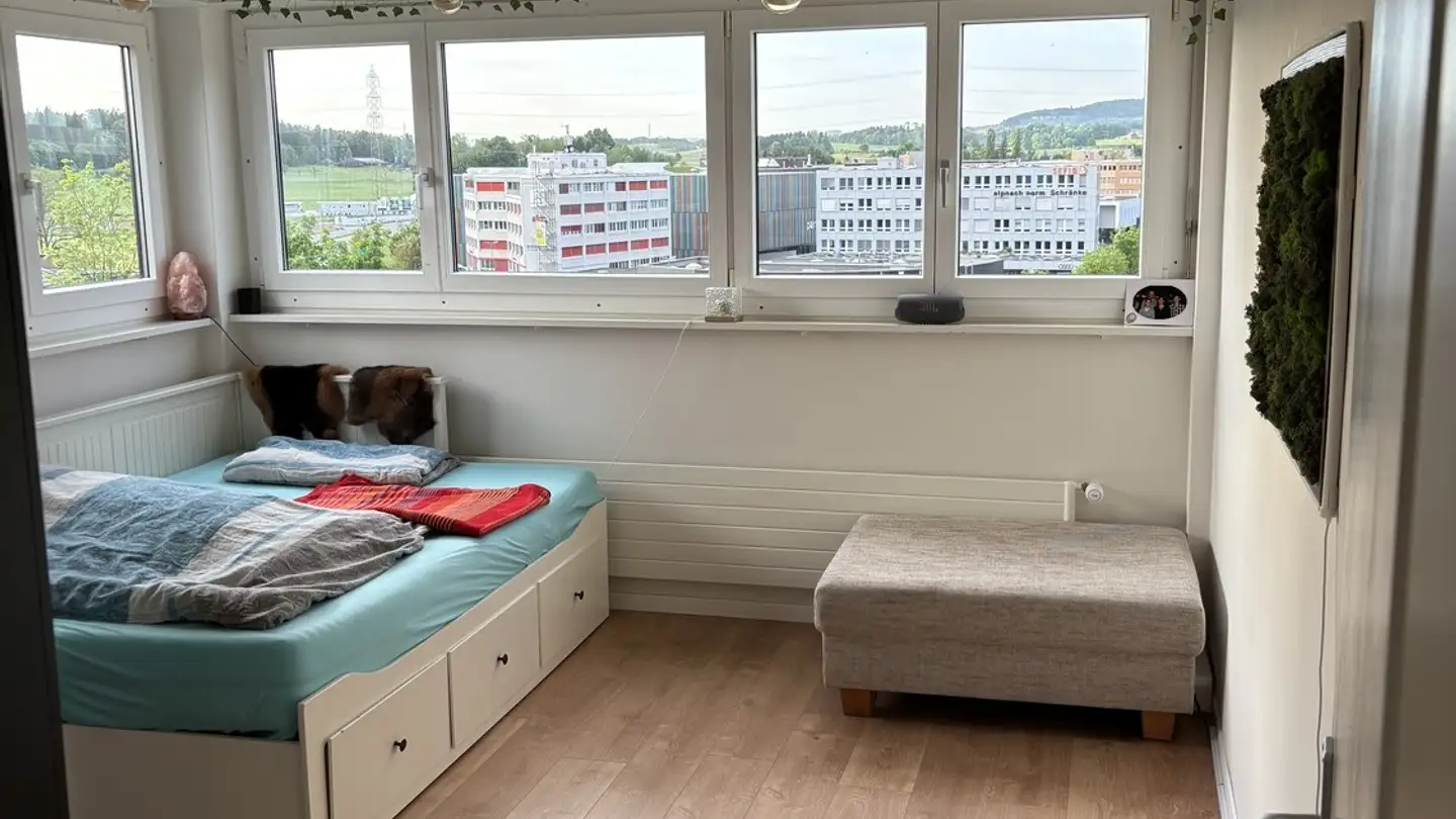 Stanza singola in affitto - Alpenblick 5, 6330 Cham - Photo 2