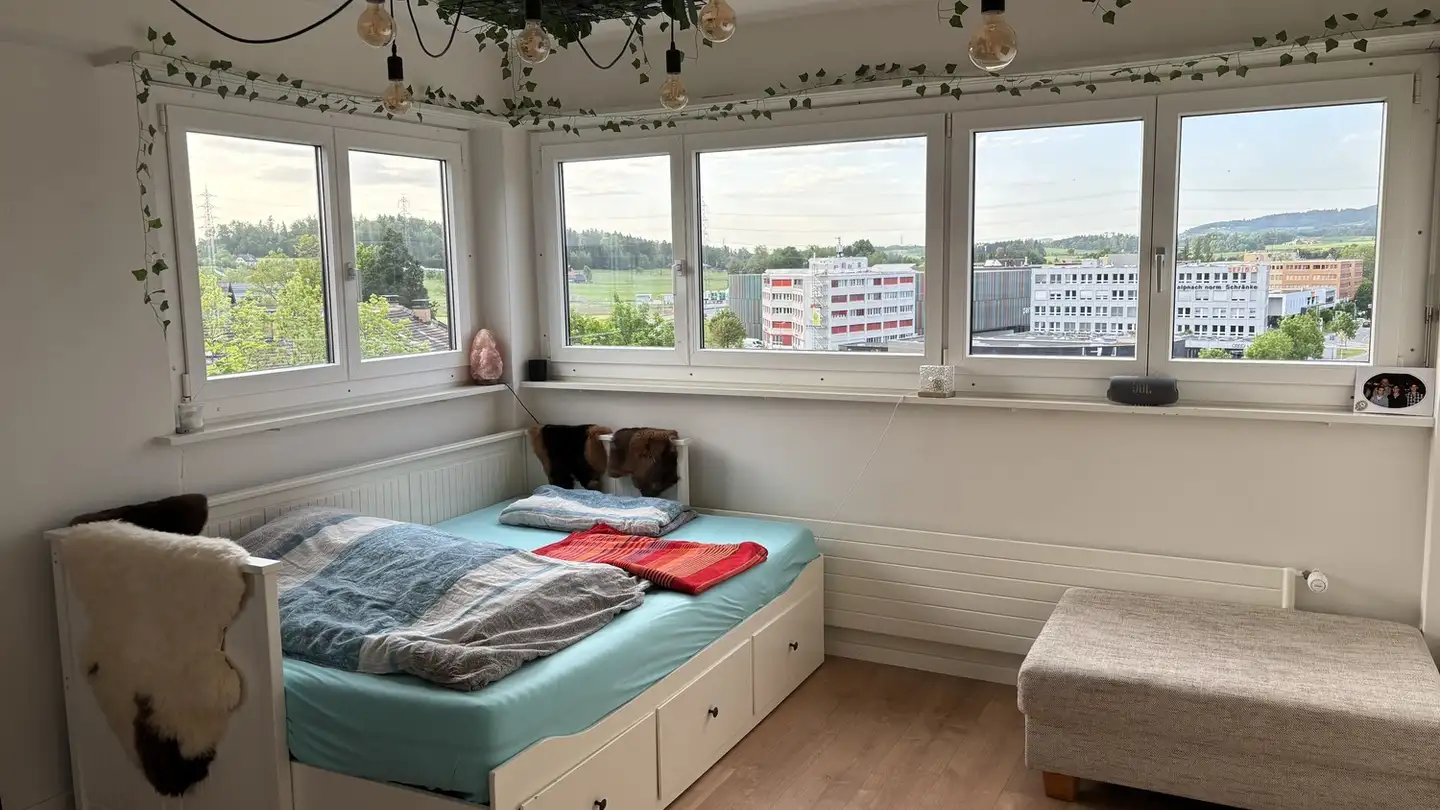 Stanza singola in affitto - Alpenblick 5, 6330 Cham - Photo 3