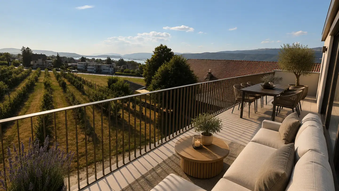 Attico in affitto - Frenschenbergstrasse 6, 2575 Gerolfingen