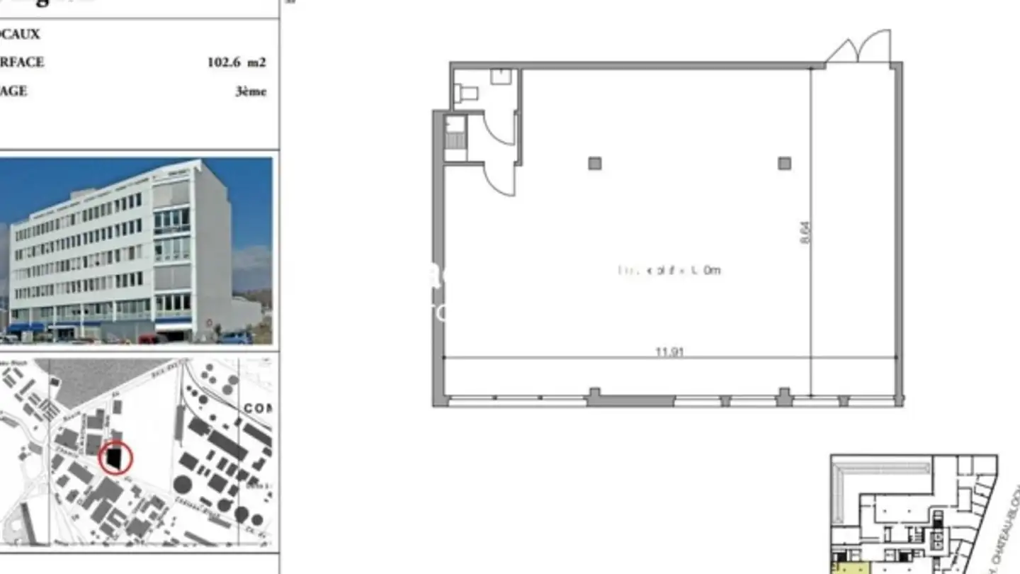 Spazio ufficio in affitto - Chemin Du Château-Bloch 10, 1219 Le Lignon - Photo 3