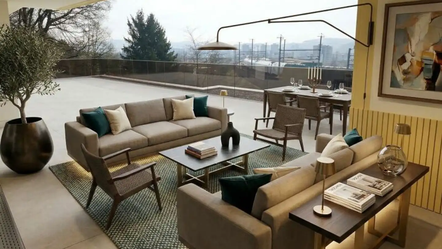 Terrassenwohnung kaufen - Chilhaldenweg 2, 5222 Umiken - Foto 4