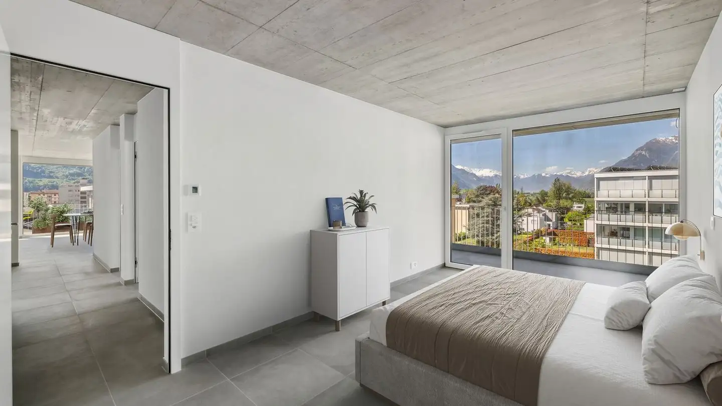 Penthouse for sale - 1964 Conthey