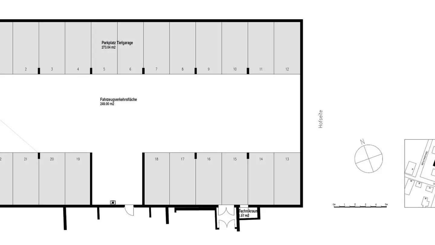 Tiefgaragenstellplatz mieten - Mönchmattweg 2, 5036 Oberentfelden - Foto 2