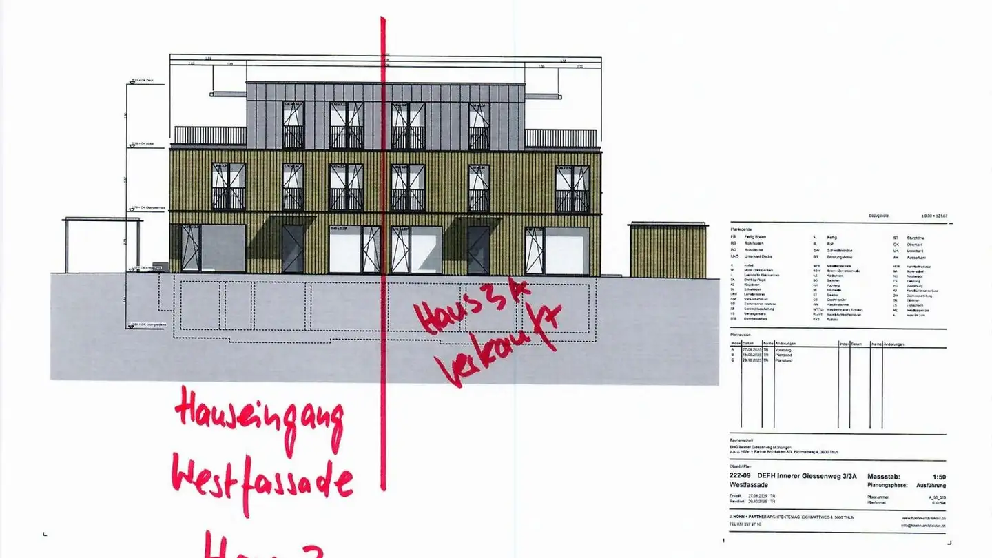 Maison jumelle à vendre - Innerer Giessenweg 3, 3110 Münsingen