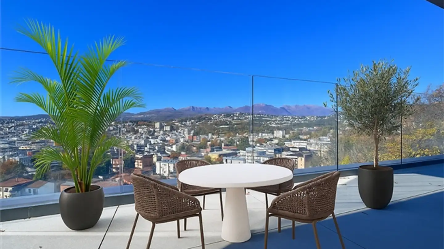 Appartement à vendre - 6962 Viganello